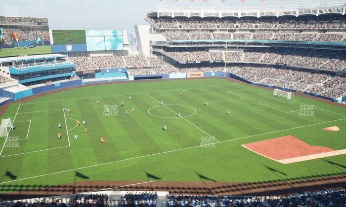 Yankee Stadium - Section Budweiser Party Deck Seat View