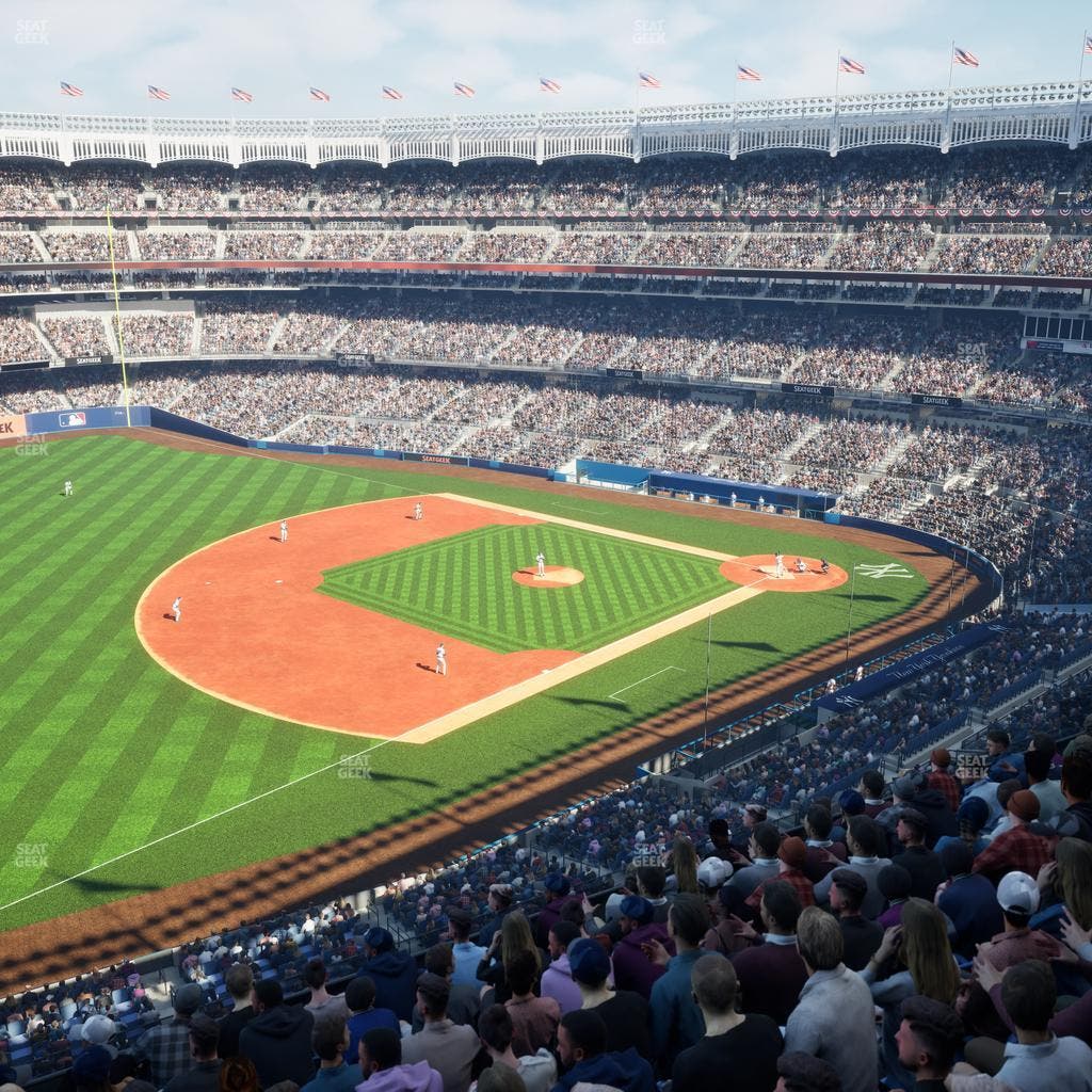 Yankee Stadium - Section Budweiser Party Deck Seat View