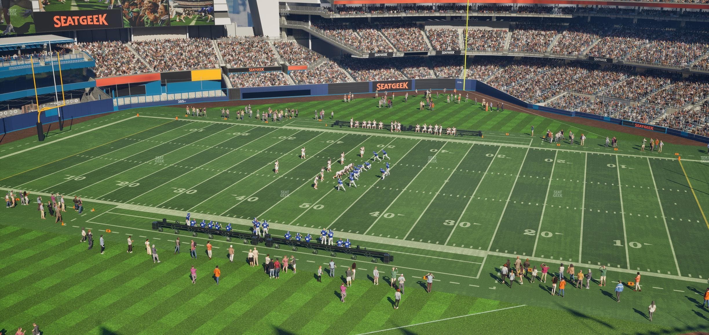 Yankee Stadium - Section Budweiser Party Deck Seat View