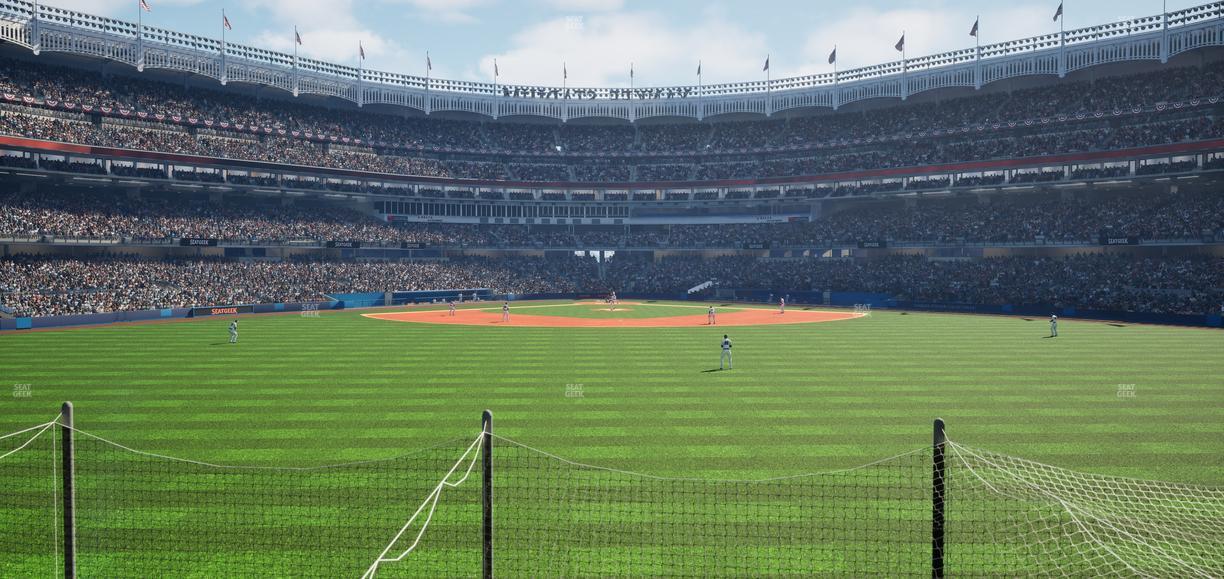 Yankee Stadium - Section Center Field Sports Bar 2 Seat View