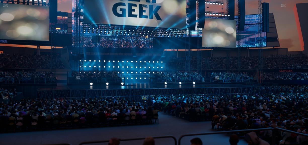 Yankee Stadium - Section Couch 5 Seat View