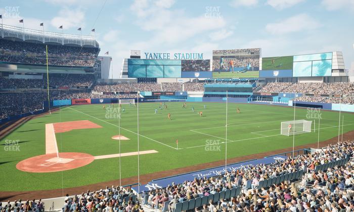 Yankee Stadium - Section Delta Suite 218 A Seat View