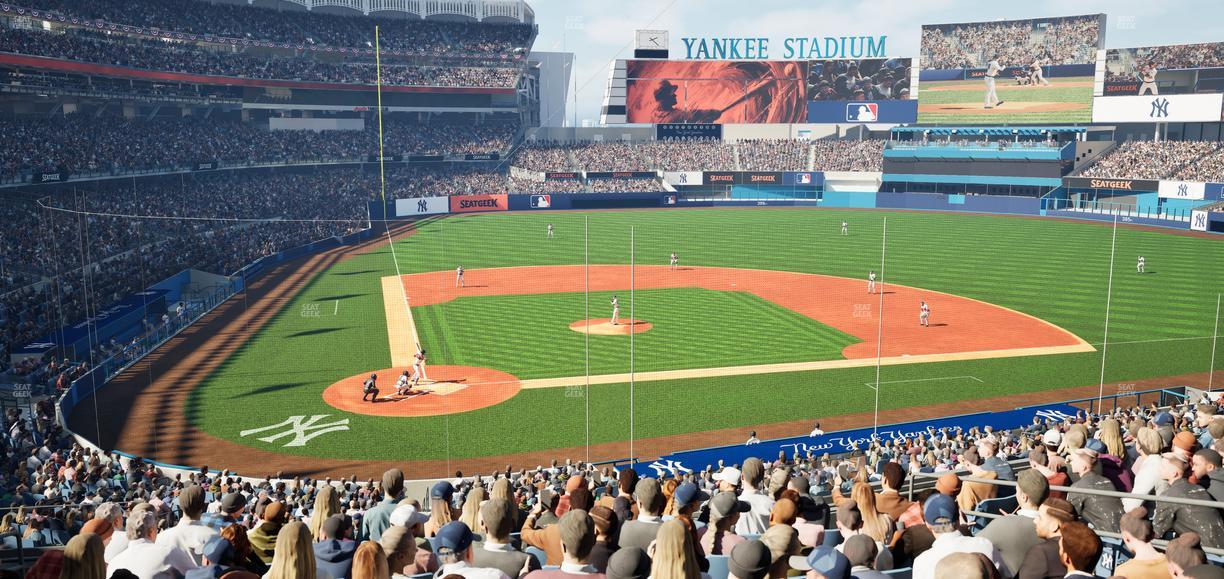 Yankee Stadium - Section Delta Suite 218 A Seat View