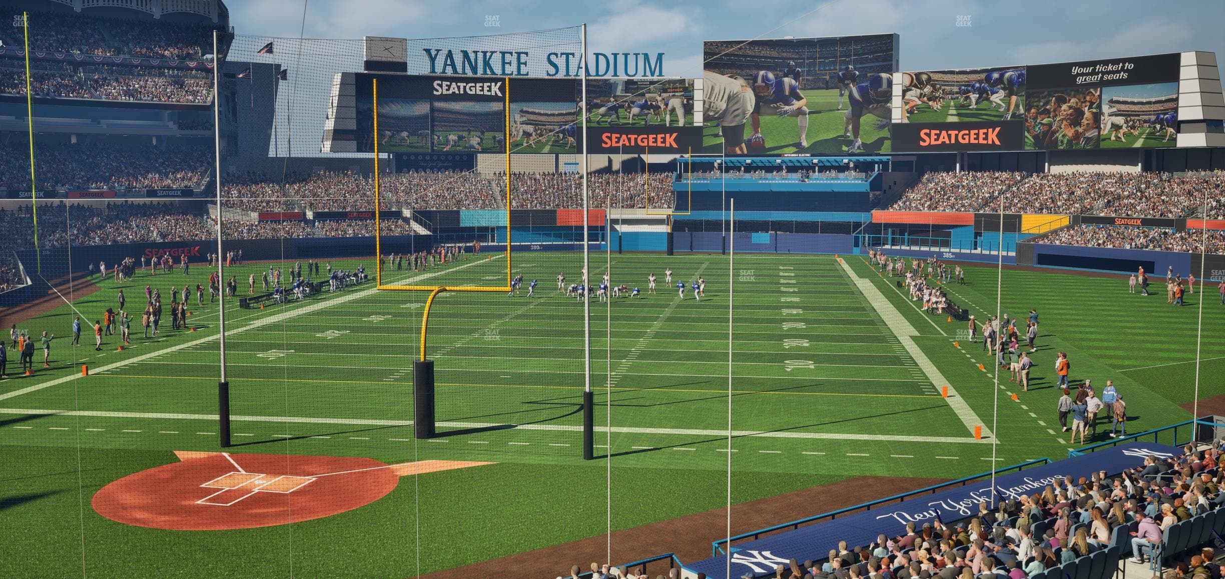 Yankee Stadium - Section Delta Suite 218 B Seat View