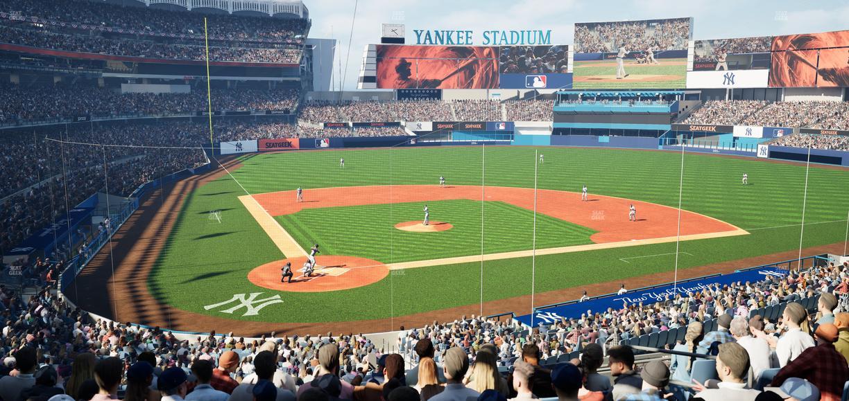 Yankee Stadium - Section Delta Suite 218 B Seat View