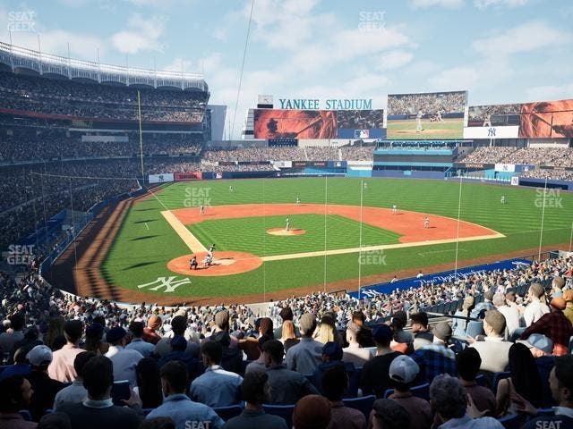 Yankee Stadium - Section Delta Suite 218 B Seat View