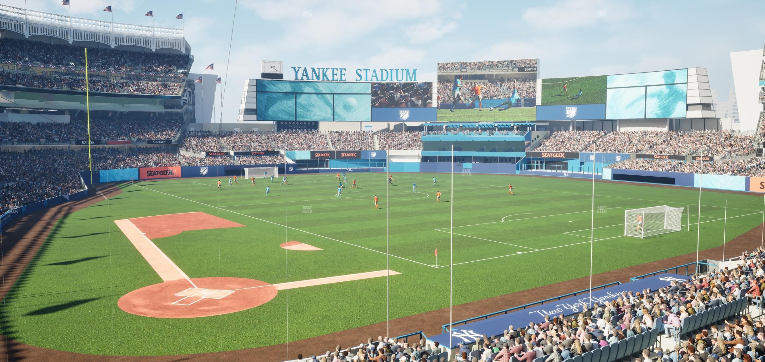Yankee Stadium - Section Delta Suite 218 B Seat View