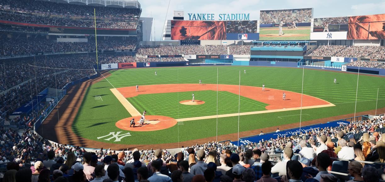 Yankee Stadium - Section Delta Suite 218 B Seat View