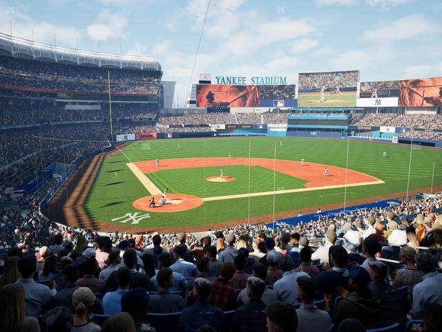 Yankee Stadium - Section Delta Suite 218 B Seat View
