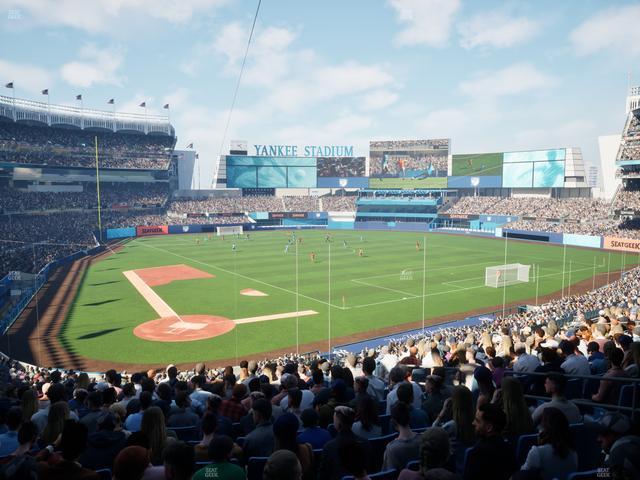 Yankee Stadium - Section Delta Suite 218 B Seat View