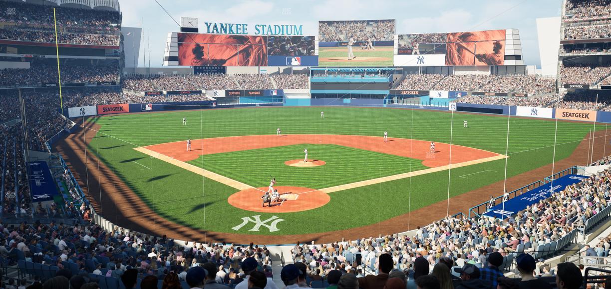 Yankee Stadium - Section Delta Suite 220 A Seat View