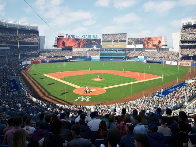 Yankee Stadium - Section Delta Suite 220 A Seat View