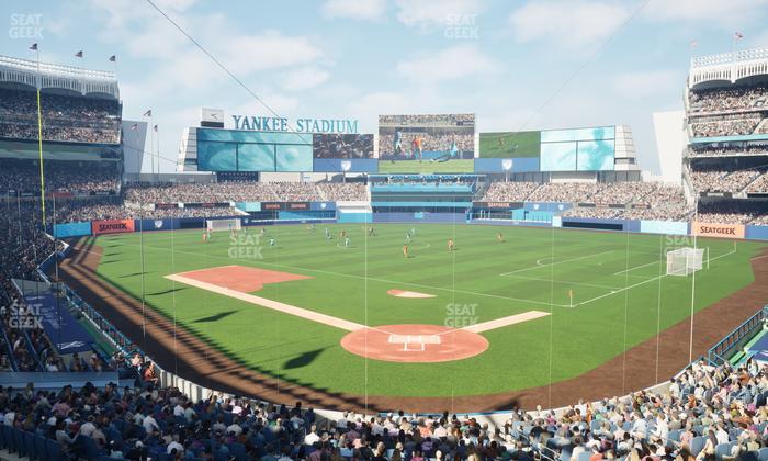 Yankee Stadium - Section Delta Suite 220 B Seat View