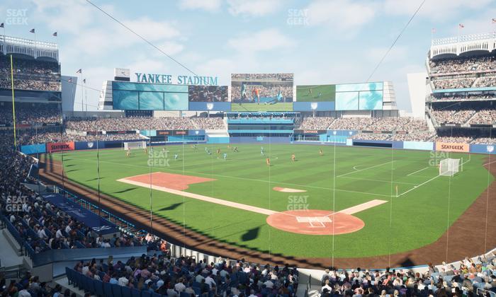 Yankee Stadium - Section Delta Suite 220 C Seat View