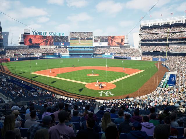 Yankee Stadium - Section Delta Suite 220 C Seat View
