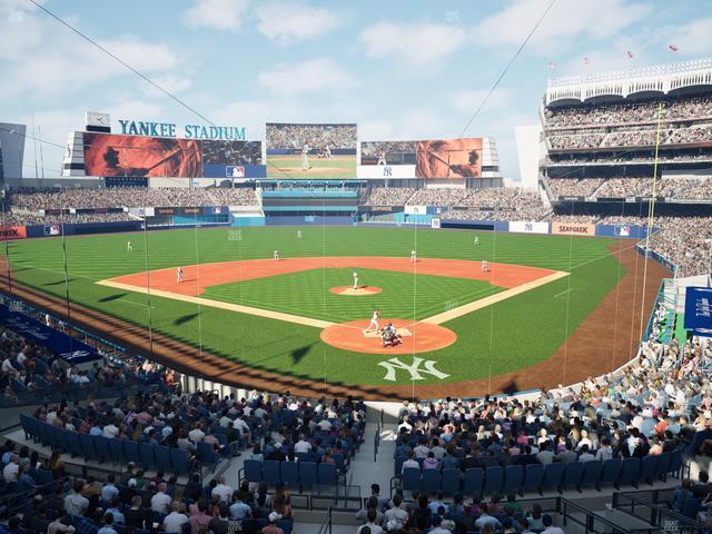 Yankee Stadium - Section Delta Suite 220 C Seat View