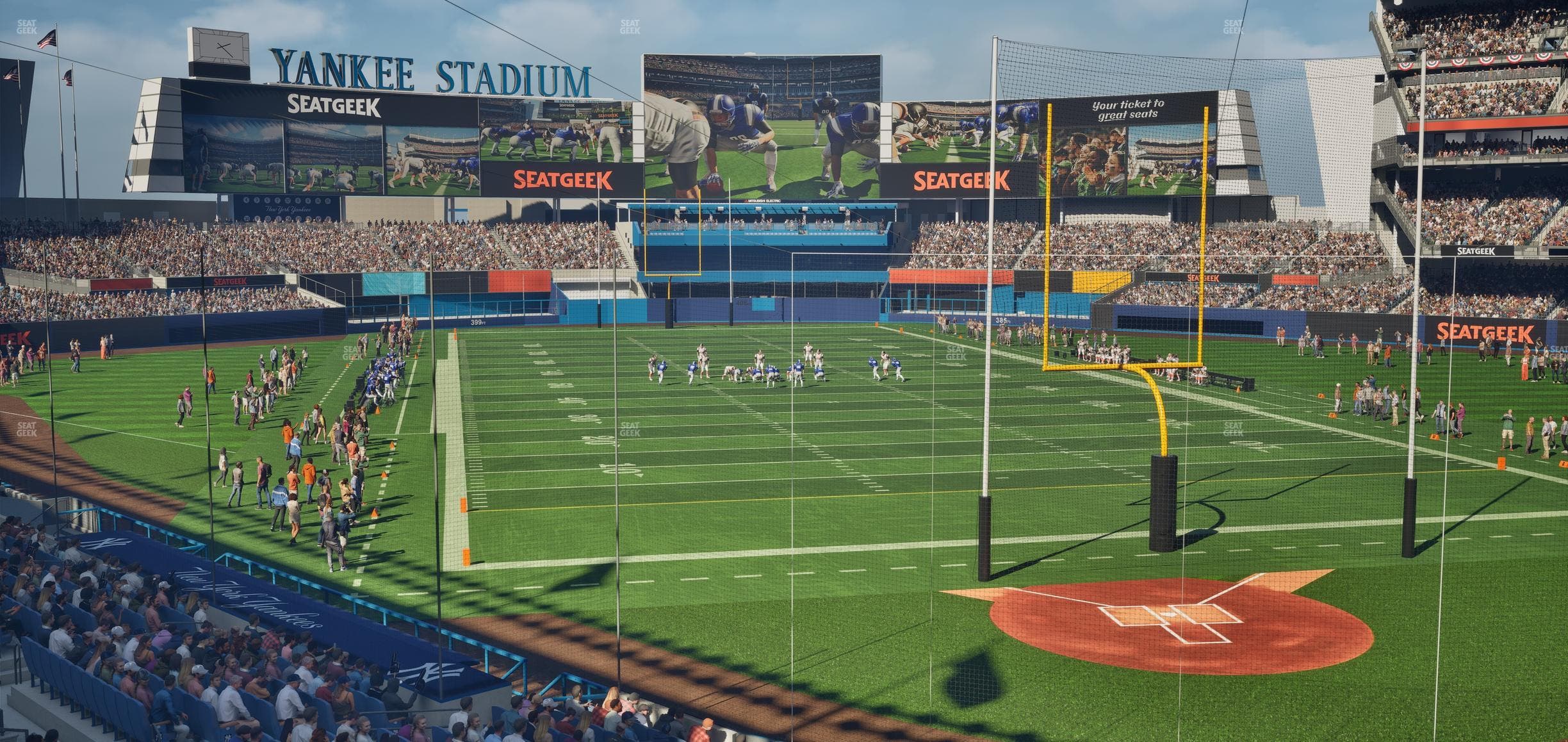 Yankee Stadium - Section Delta Suite 221 A Seat View