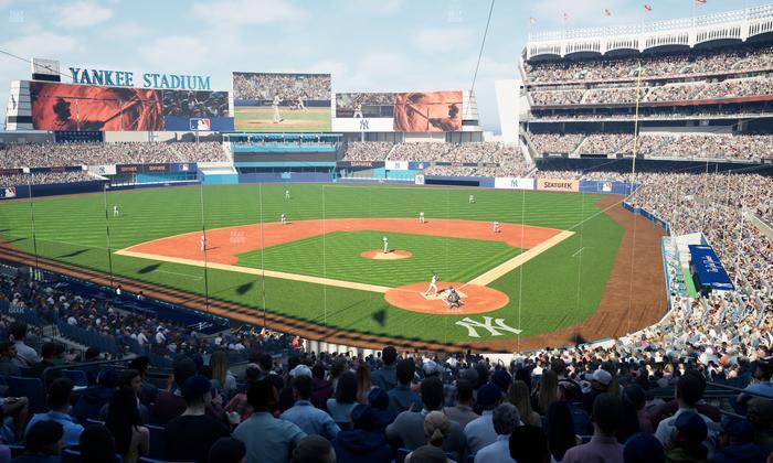 Yankee Stadium - Section Delta Suite 221 A Seat View