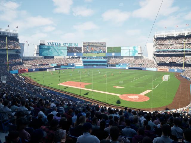 Yankee Stadium - Section Delta Suite 221 A Seat View