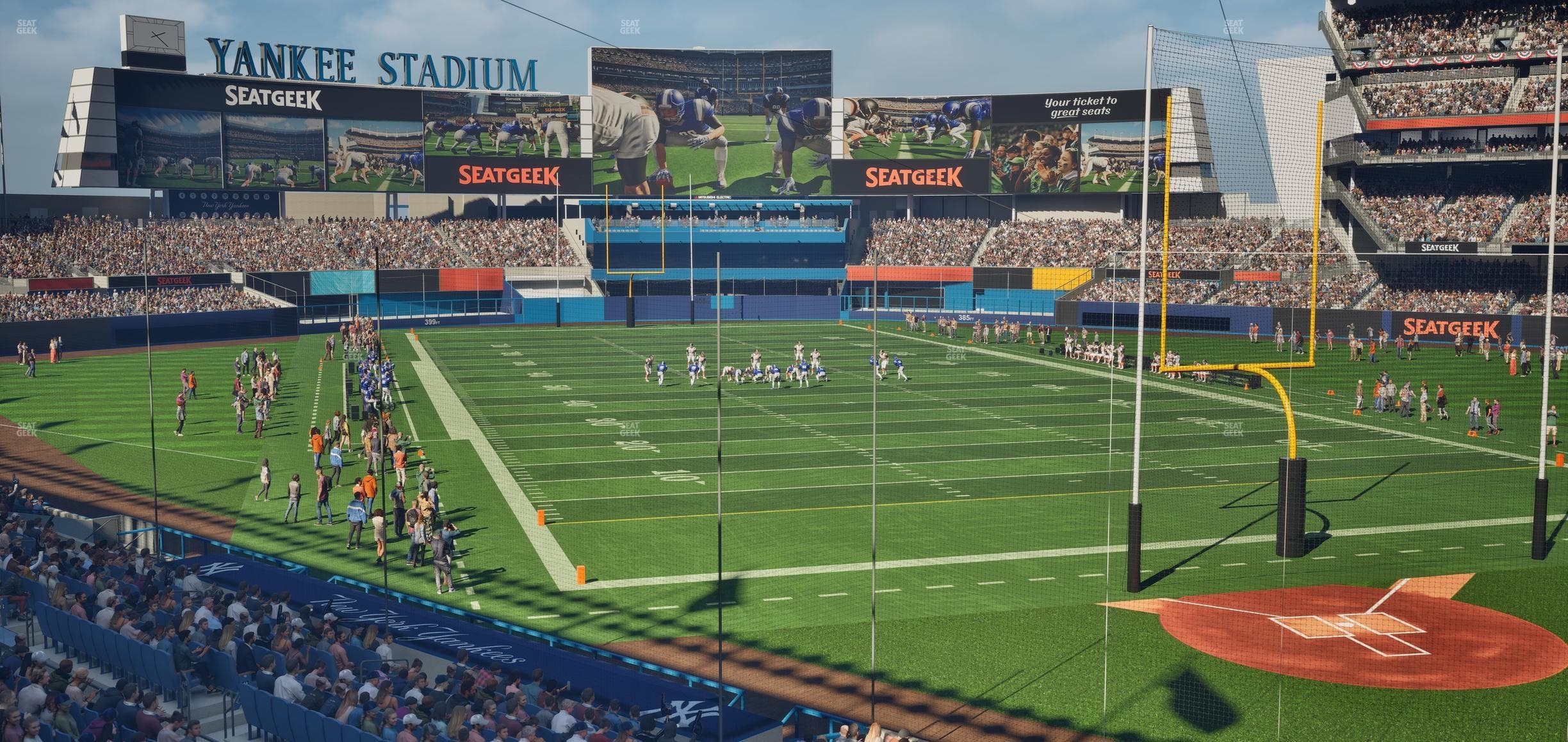 Yankee Stadium - Section Delta Suite 221 B Seat View