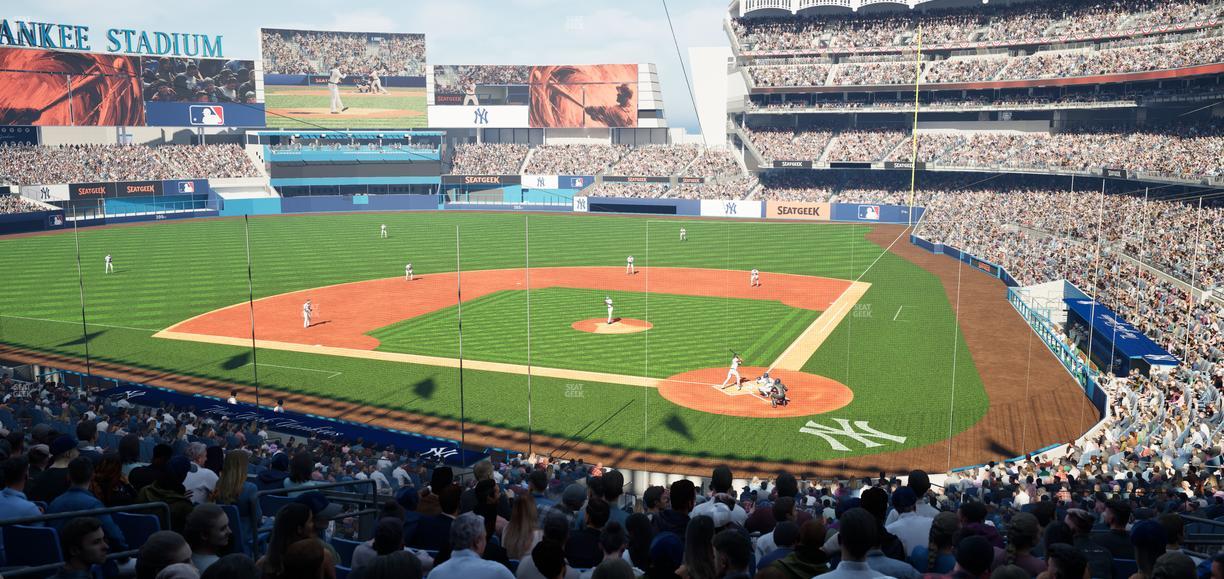 Yankee Stadium - Section Delta Suite 221 B Seat View
