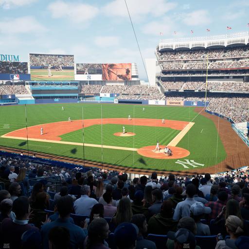 Yankee Stadium - Section Delta Suite 221 B Seat View