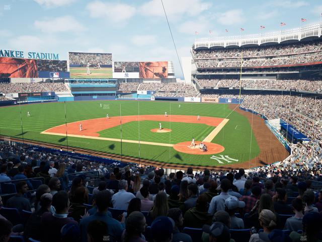 Yankee Stadium - Section Delta Suite 221 B Seat View