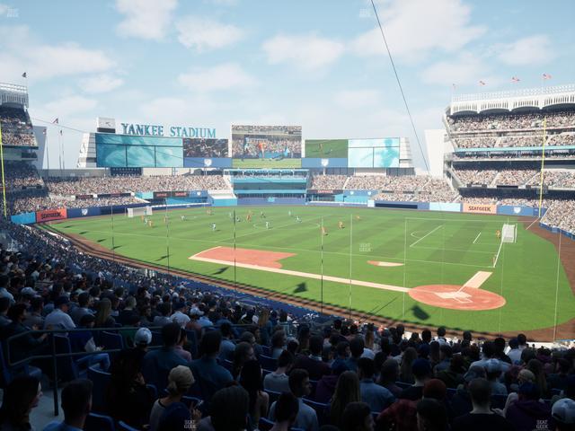 Yankee Stadium - Section Delta Suite 221 B Seat View
