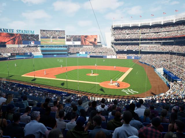 Yankee Stadium - Section Delta Suite 221 B Seat View