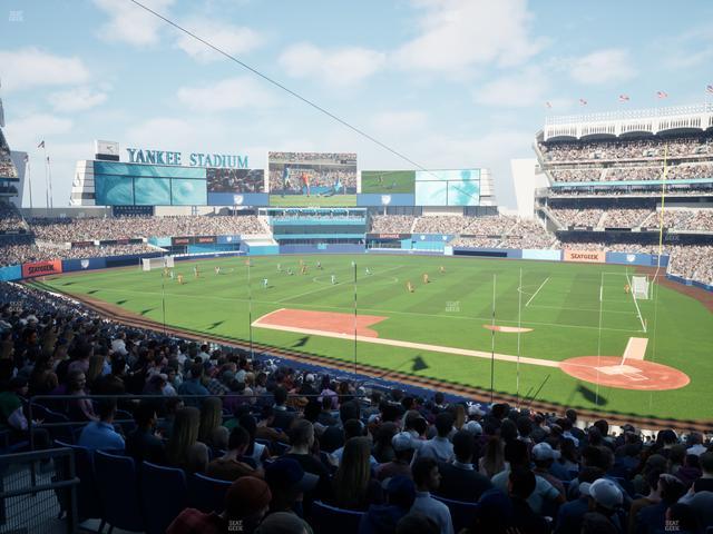 Yankee Stadium - Section Delta Suite 222 Seat View