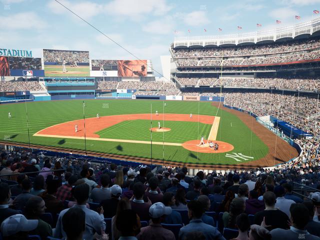 Yankee Stadium - Section Delta Suite 222 Seat View