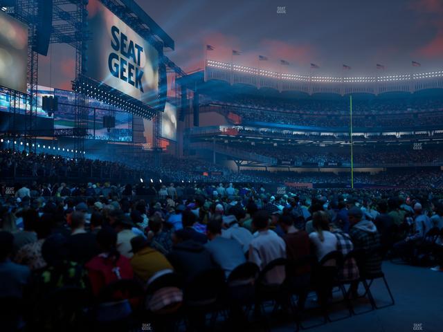 Yankee Stadium - Section Field B 9 Seat View Yankee Stadium - Section Field B 9 Seat View