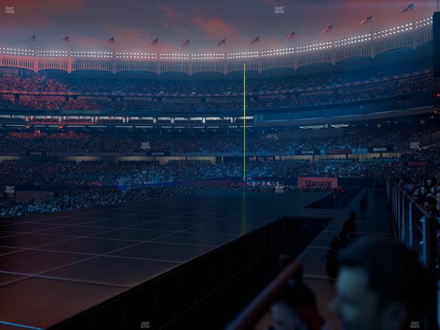 Yankee Stadium - Section Field Bleachers Right Seat View Yankee Stadium - Section Field Bleachers Right Seat View