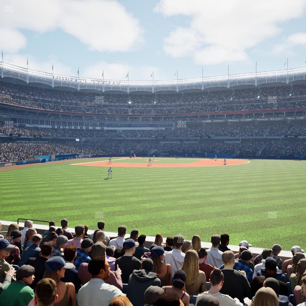 Yankee Stadium - Section Field Level 103 Seat View