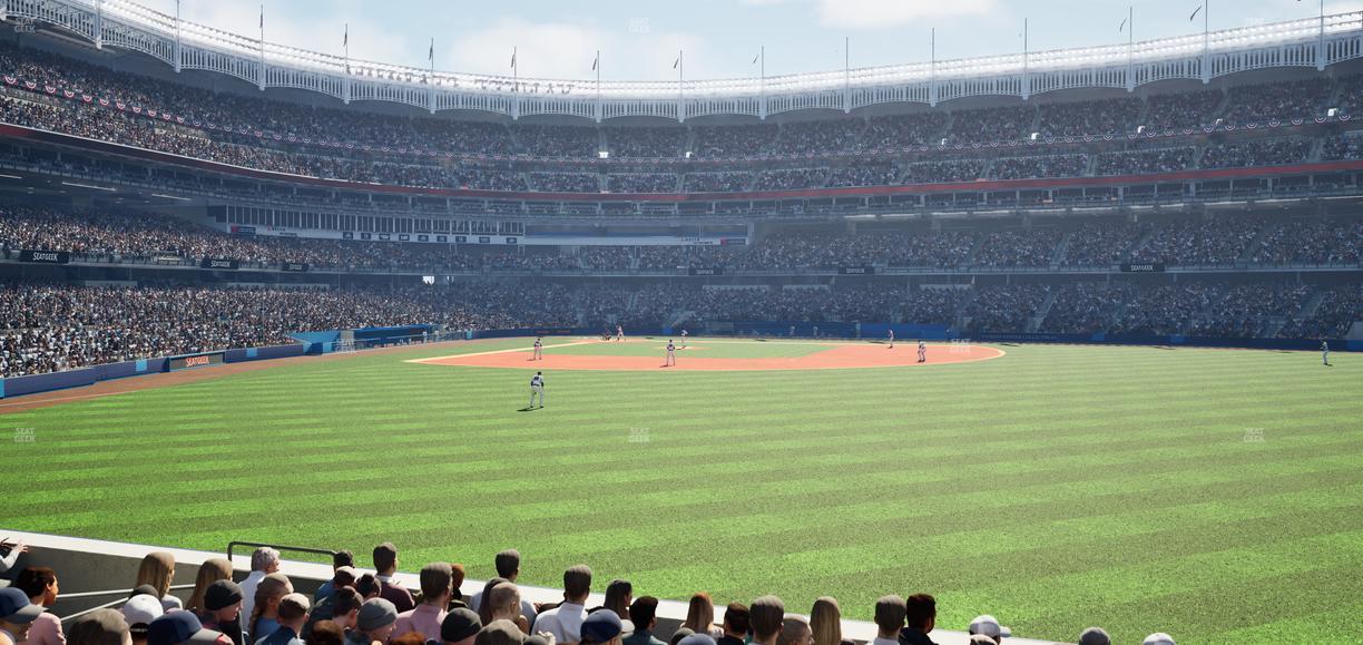 Yankee Stadium - Section Field Level 103 Seat View