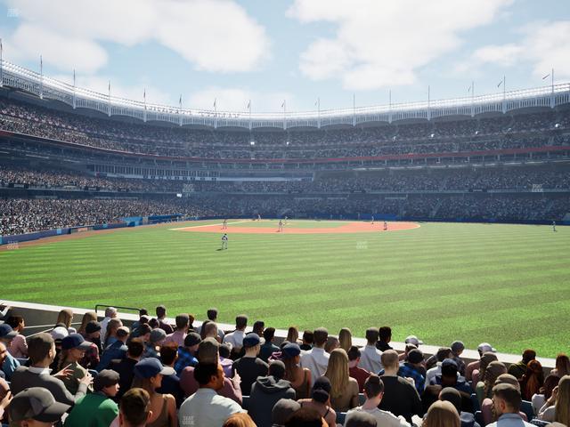 Yankee Stadium - Section Field Level 103 Seat View