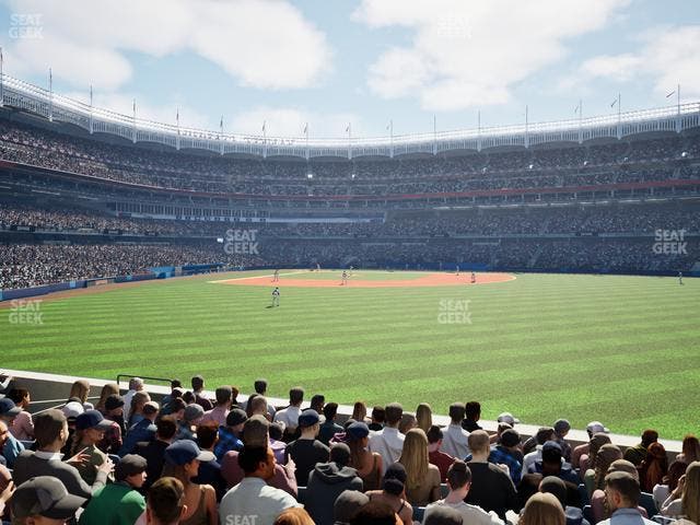 Yankee Stadium - Section Field Level 103 Seat View