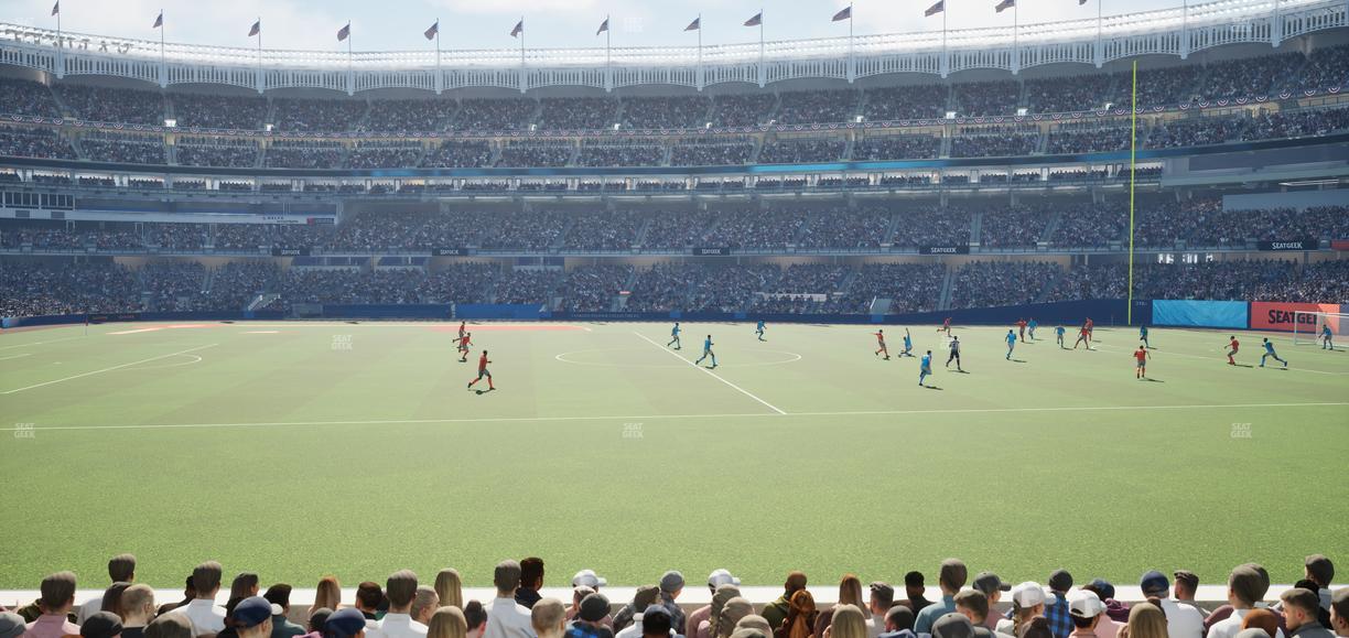 Yankee Stadium - Section Field Level 103 Seat View