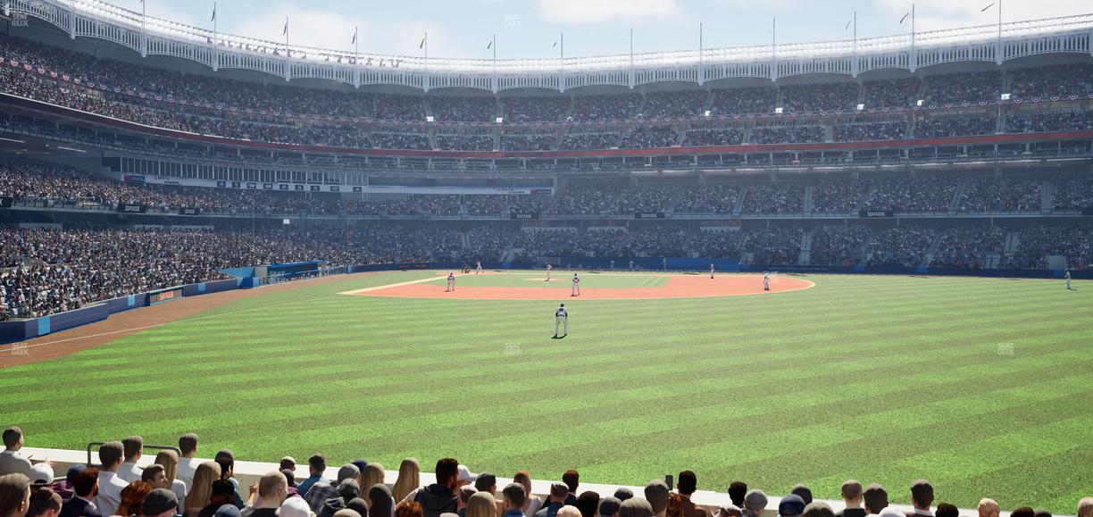 Yankee Stadium - Section Field Level 104 Seat View