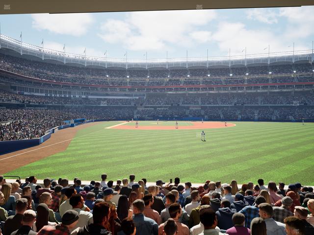 Yankee Stadium - Section Field Level 105 Seat View