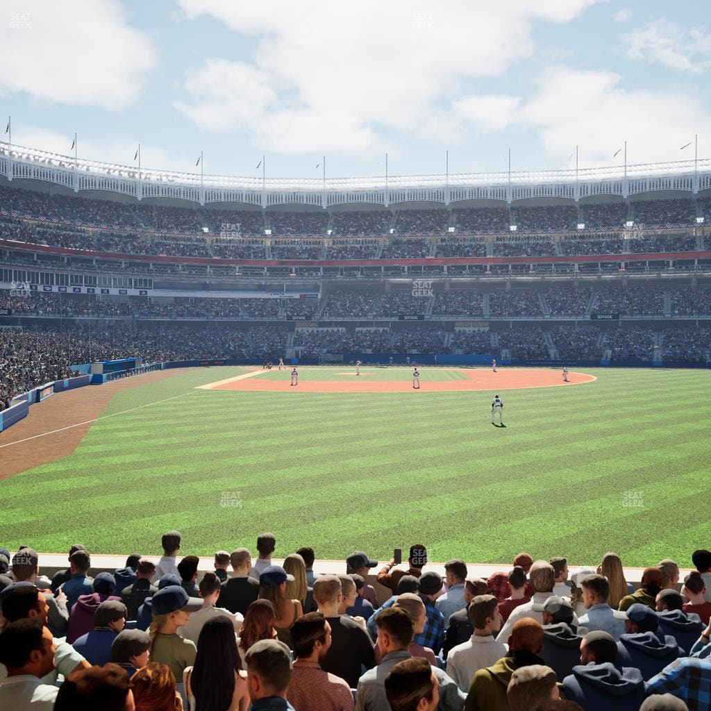 Yankee Stadium - Section Field Level 105 Seat View
