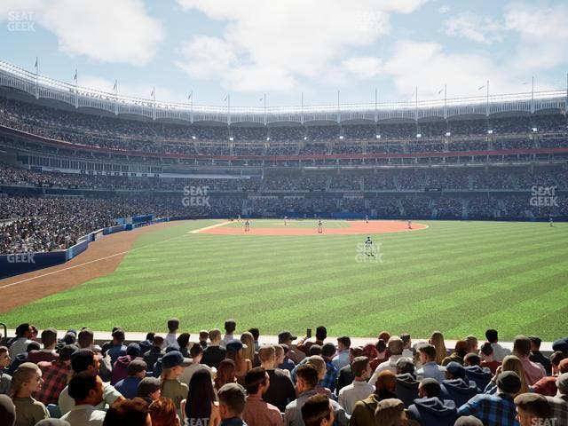 Yankee Stadium - Section Field Level 105 Seat View