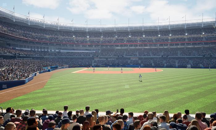 Yankee Stadium - Section Field Level 105 Seat View