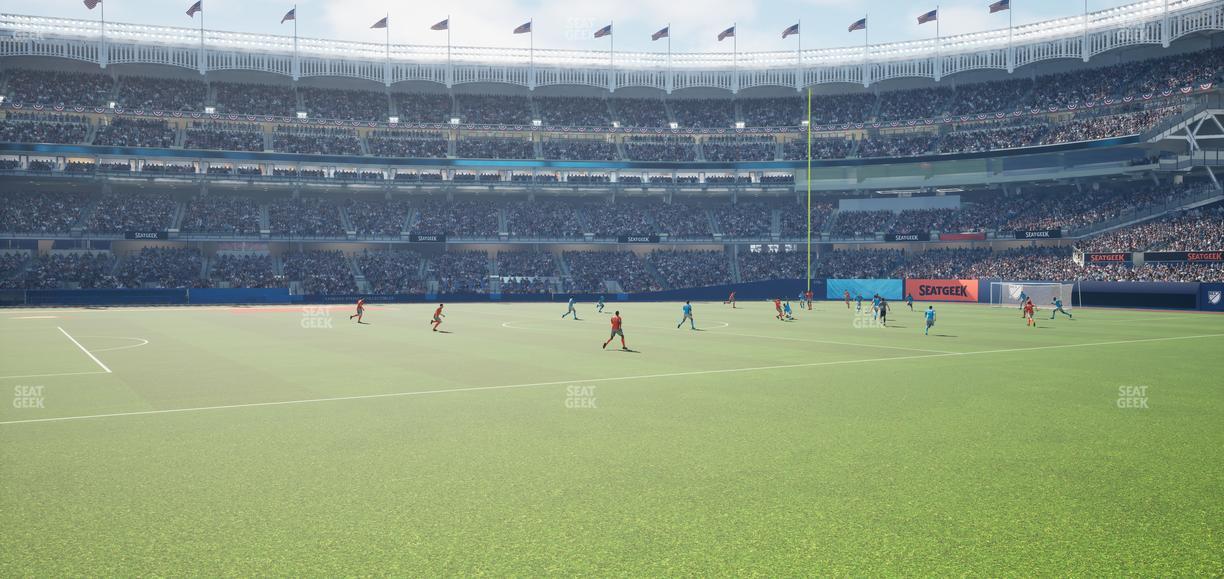 Yankee Stadium - Section Field Level 105 Seat View