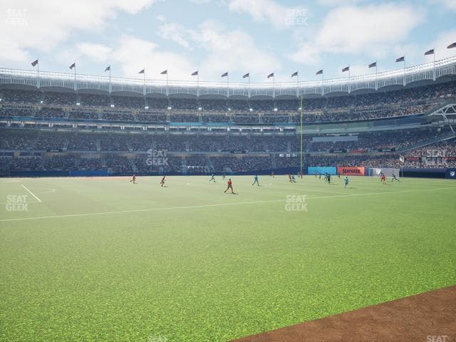 Yankee Stadium - Section Field Level 105 Seat View