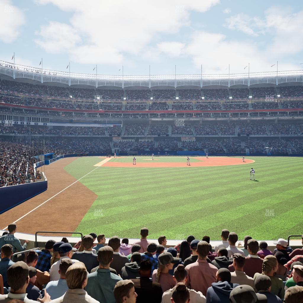 Yankee Stadium - Section Field Level 106 Seat View