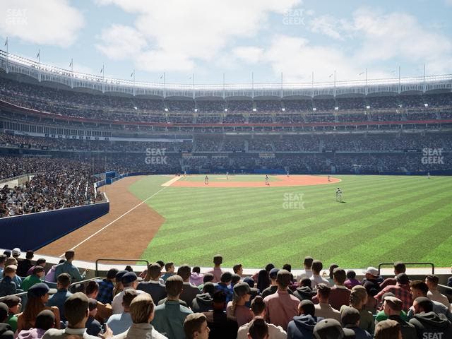 Yankee Stadium - Section Field Level 106 Seat View