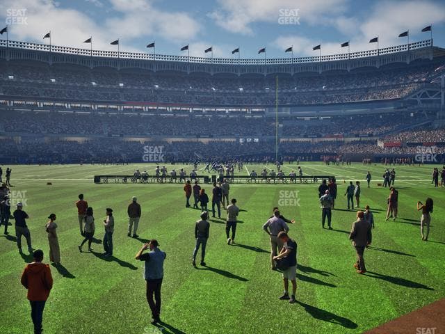 Yankee Stadium - Section Field Level 107 Seat View Yankee Stadium - Section Field Level 107 Seat View