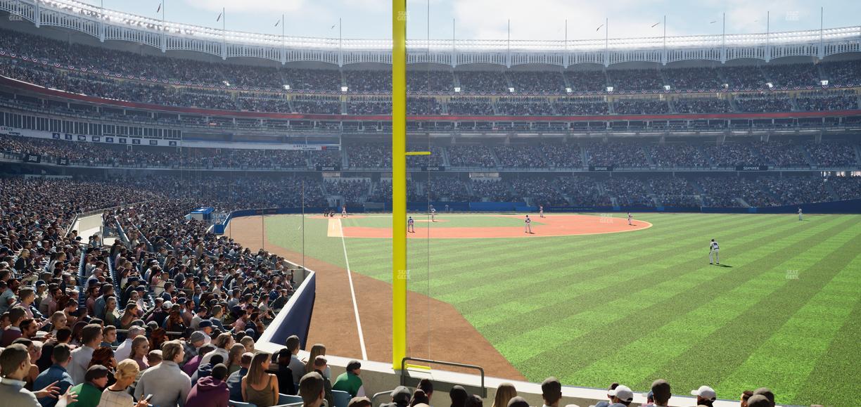 Yankee Stadium - Section Field Level 107 Seat View