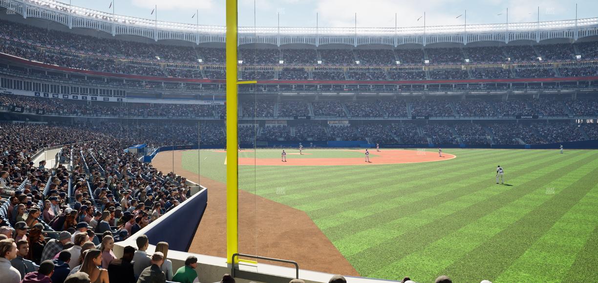 Yankee Stadium - Section Field Level 107 Seat View